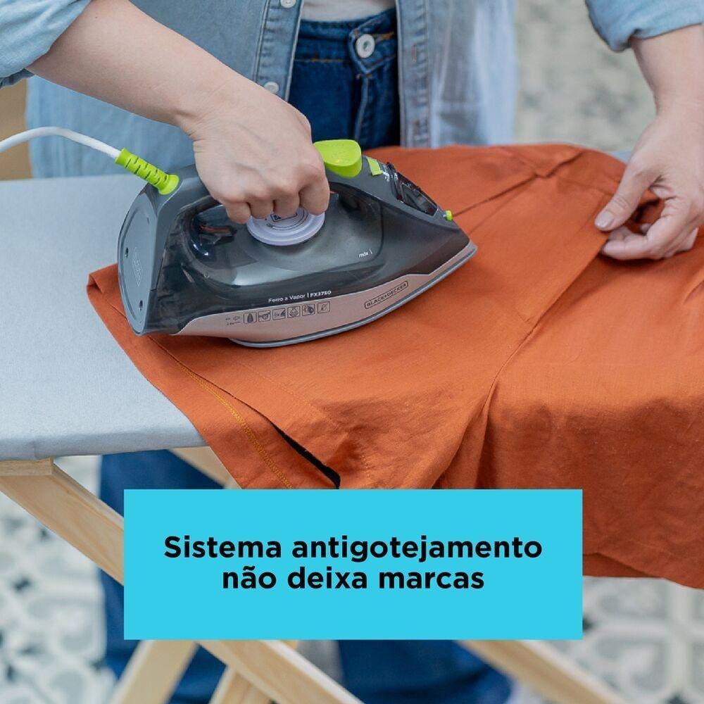 Ferro a Vapor Black+Decker FX2750 Antigotejamento Base Cerâmica Gliss Cabo Giratório - 8