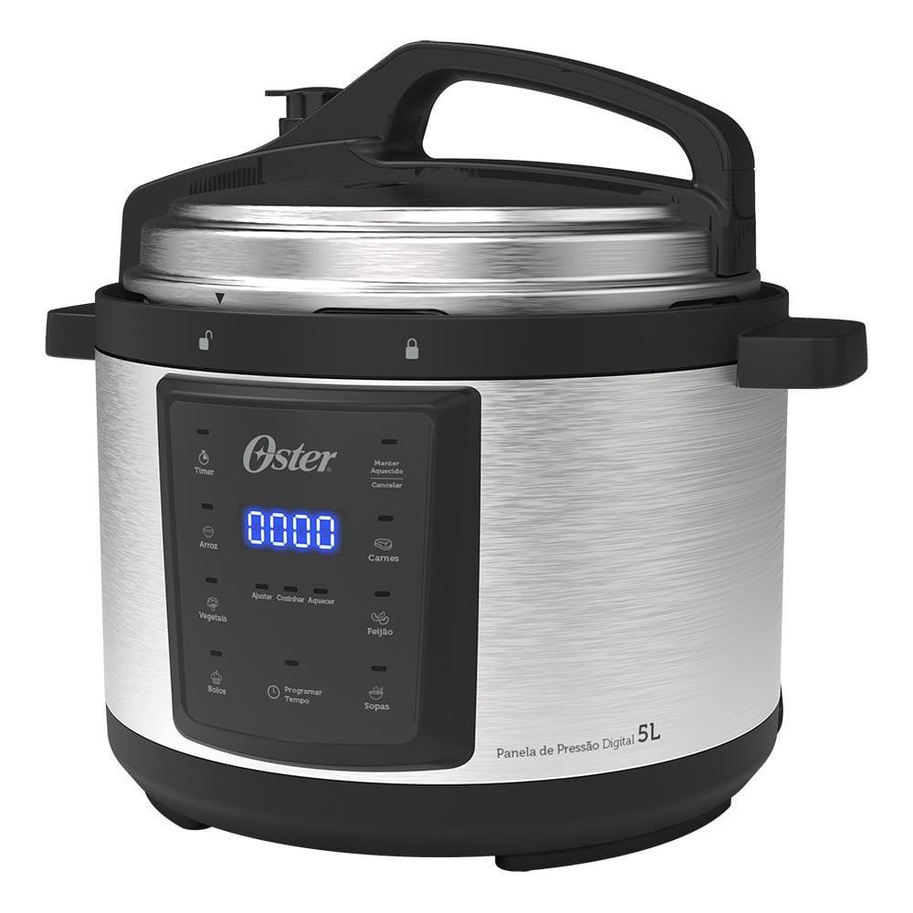 Panela de Pressão Elétrica Oster Digital 5L 900W Painel Touch 9 Sistemas de Segurança - 2