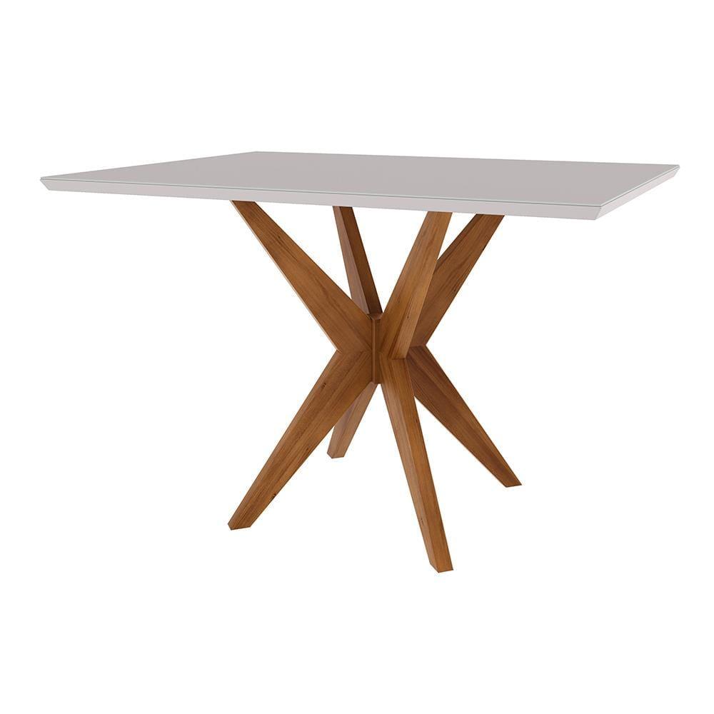 Mesa de Jantar Retangular Nesher Donna com 120 cm de Largura - 1