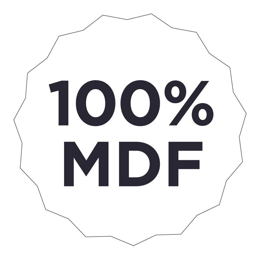 Painel de Ilha Nesher em MDF 15mm - 120cm de largura – Freijó - 7