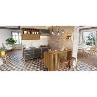 Painel de Ilha Nesher em MDF 15mm - 120cm de largura – Freijó - 9