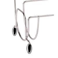 Porta Rolos Bancada Utimil Para Papel Toalha Alumínio 25,5x27x15cm Estrutura em Aço Cromado - 4