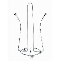 Porta Papel Toalha de Mesa Utimil Cromado Aço Brilhante Prático e Funcional - 1