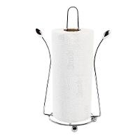 Porta Papel Toalha de Mesa Utimil Cromado Aço Brilhante Prático e Funcional - 2