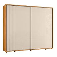 Guarda-Roupa Casal Madetec Dalí 2 Portas de Correr 8 Gavetas Cabideiro Extensível Escada Retrátil - 2