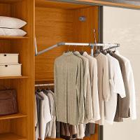 Guarda-Roupa Casal Madetec Dalí 2 Portas de Correr 8 Gavetas Cabideiro Extensível Escada Retrátil - 6