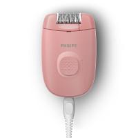 Depilador Philips Satinelle BRE229/00 Cabeça Lavável 2 Velocidades Capa Massageadora Banco e Rosa Bivolt - 1