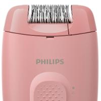 Depilador Philips Satinelle BRE229/00 Cabeça Lavável 2 Velocidades Capa Massageadora Banco e Rosa Bivolt - 2