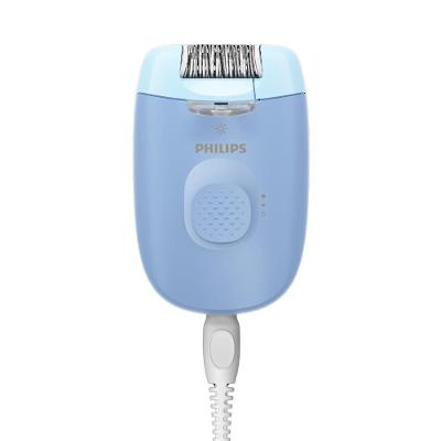 Depilador Philips Satinelle-C BRE247/00 Luz LED Cabeça Lavável 2 Velocidades Azul e Branco Bivolt