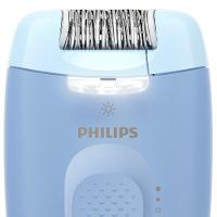 Depilador Philips Satinelle-C BRE247/00 Luz LED Cabeça Lavável 2 Velocidades Azul e Branco Bivolt - 2