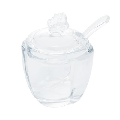 Açucareiro com Colher e Tampa Wolff Butterfly 130ml Vidro
