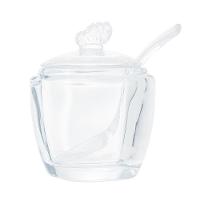 Açucareiro com Colher e Tampa Wolff Butterfly 130ml Vidro