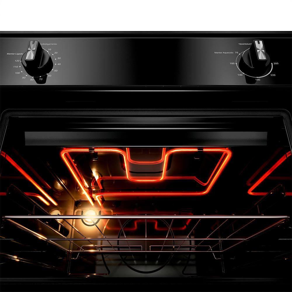 Forno Elétrico de Embutir Consul 47L COB47BE Porta Removível Timer Autodesligamento Luz Interna Preto - 6