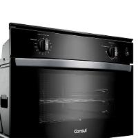Forno Elétrico de Embutir Consul 47L COB47BE Porta Removível Timer Autodesligamento Luz Interna Preto - 2