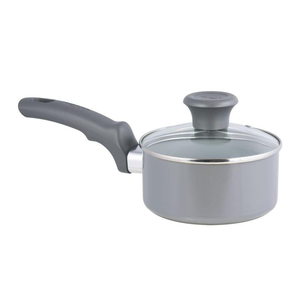 Conjunto de Panelas Tefal Recycled Ceramic 10 Peças Cinza Antiaderente Cerâmico Tampa Vidro - 6