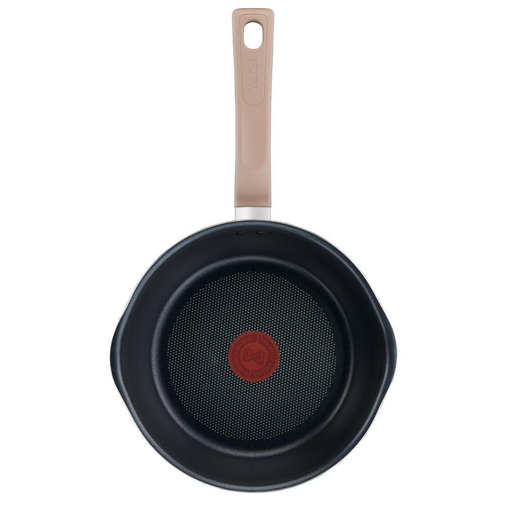 Panela Wok Tefal One Pick Pot 22cm Alumínio Antiaderente Indução Tampa Vidro Vanila - 2