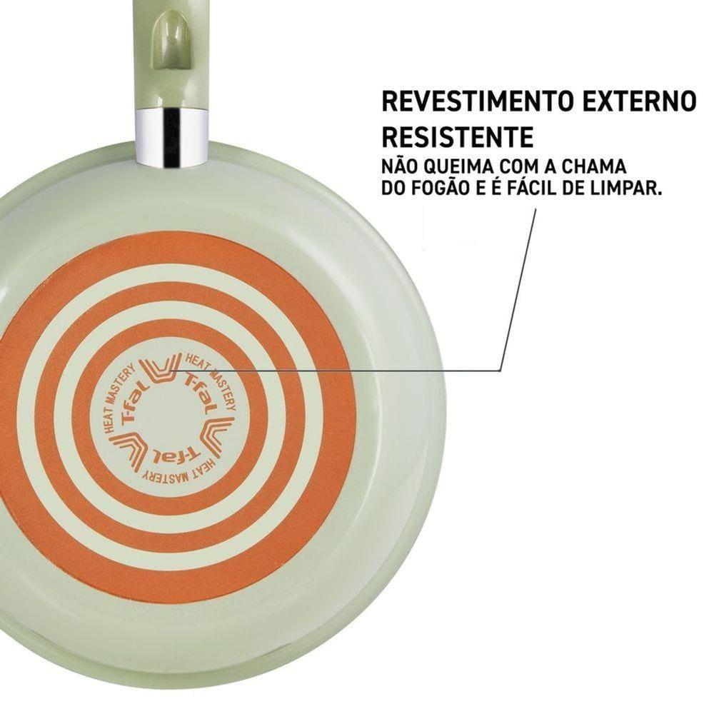Jogo de Panelas Tefal Recycled Ceramic 9 Peças Revestimento Cerâmico Antiaderente Verde - 8