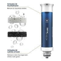 Purificador de Água Electrolux PC01B Sistema Eletrônico Aqua Pure Compressor Ecológico Branco - 5