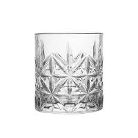 Conjunto 6 Copos Baixo Wolff Stella 300ml Vidro Transparente Elegante