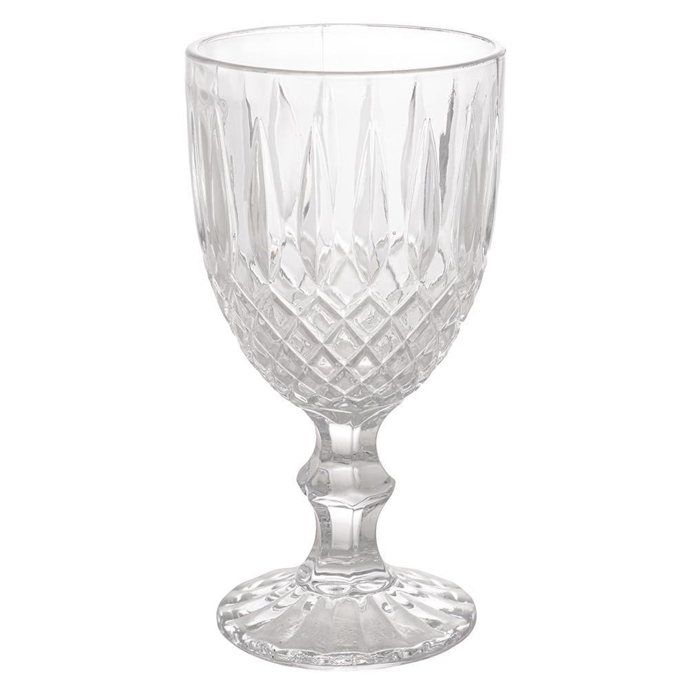 Conjunto 6 Taças Água Wolff Greek 320ml Vidro Sofisticada - 2