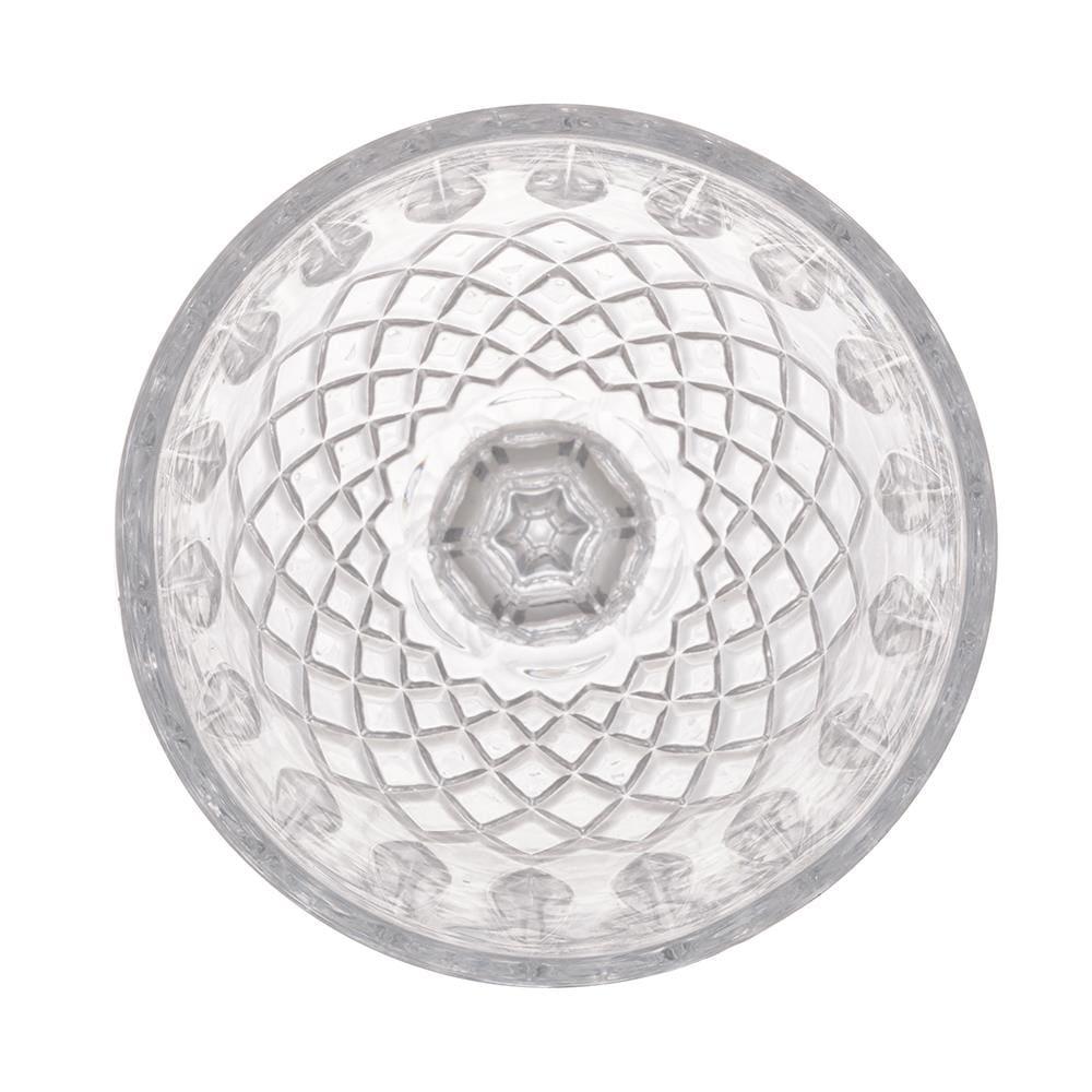 Conjunto 6 Taças Água Wolff Greek 320ml Vidro Sofisticada - 5