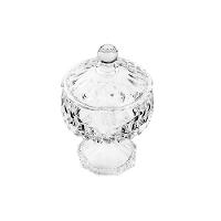 Potiche com Pé Wolff Louise Cristal 14x23cm Acabamento Premium - 2