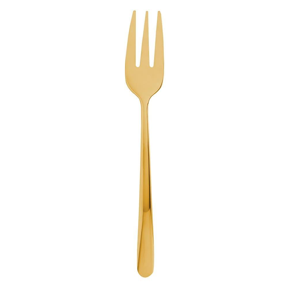 Faqueiro 30 Peças Aço Inox Wolff Viena Dourado com Caixa Litografada Elegância - 3