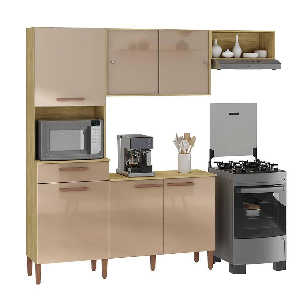 Cozinha Compacta Atualle Pop 197cm 5 Portas 1 Gaveta MDP 12mm - 2