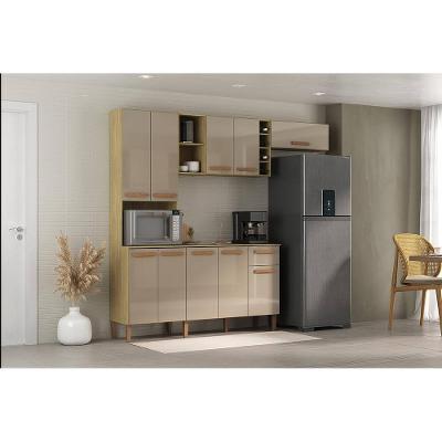 Cozinha Compacta Atualle Ravena 208cm 10 Portas 1 Gaveta MDP