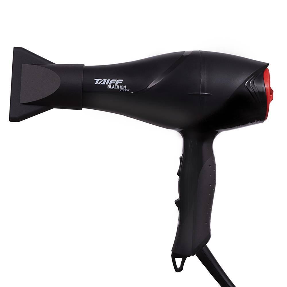 Secador de Cabelo Taiff Black Ion 2000W Íons Negativos 2 Velocidades Preto - 3