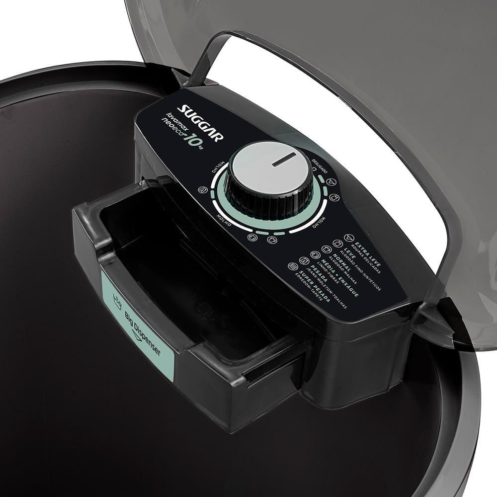 Lavadora Suggar Neo Eco 10kg 6 Programas de Lavagem 450W Preto - 6