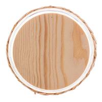 Porta Mantimentos Wolff 750ml Vidro com Sisal Tampa de Madeira - 5