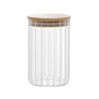 Porta Mantimento Wolff 700ml Vidro Borossilicato Tampa Bambu - 2