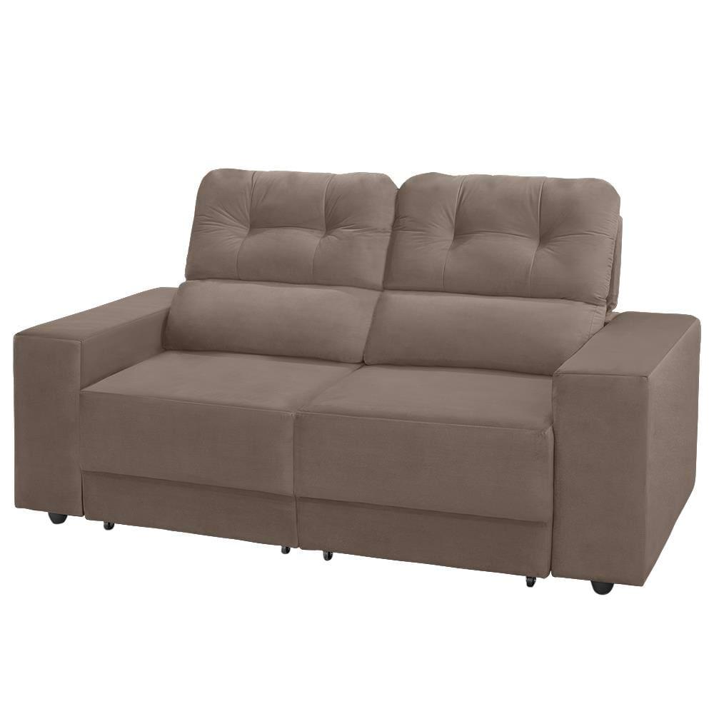 Sofá RBF Móveis Niterói 3 Lugares 182cm Retrátil Reclinável - 2