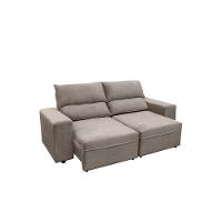 Sofá RBF Móveis México 3 Lugares 200cm Retrátil Reclinável Molas Ensacadas - 2