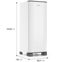 Geladeira Esmaltec ROC31 Inverter 245L Degelo Manual Branca - 7