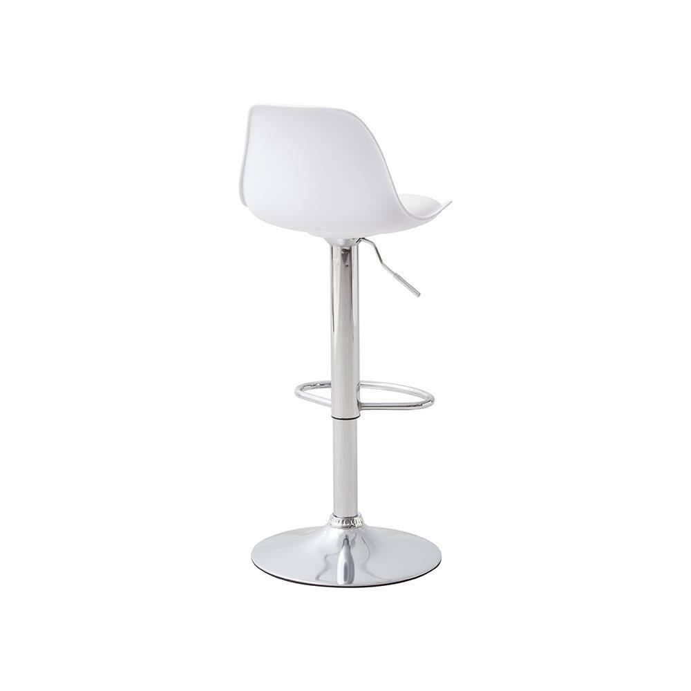 Banqueta Conthey Eiffel Design Eames Assento PP Base Madeira - 5