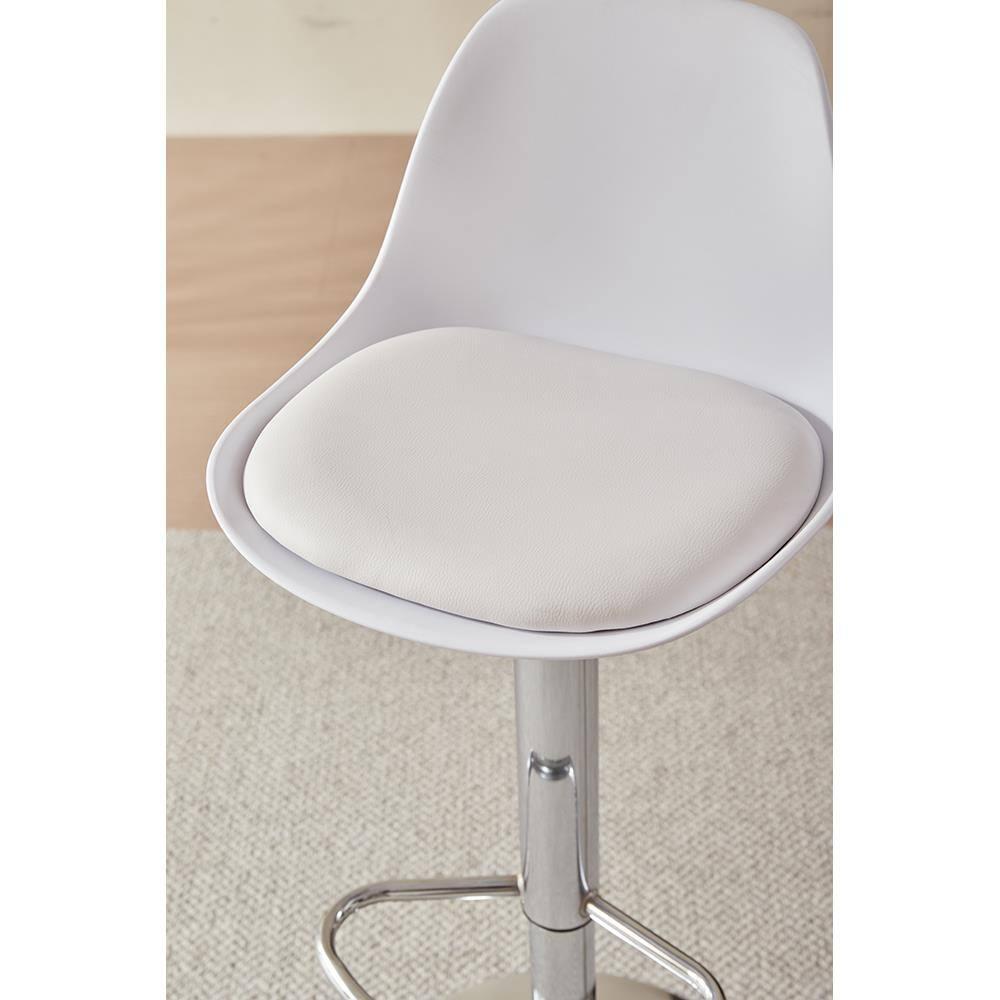 Banqueta Conthey Eiffel Design Eames Assento PP Base Madeira - 6