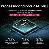 Smart TV 4K 65” LG OLED OLED65C5PSA Ultra Slim a9 Gen8 até 144Hz Charcoal Black - 6