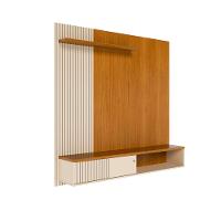 Painel Suspenso para TV Madetec Aurora 160cm Ripado Porta Deslizante - 2