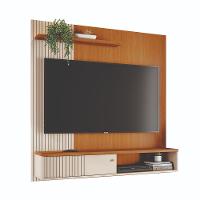 Painel Suspenso para TV Madetec Aurora 160cm Ripado Porta Deslizante - 6