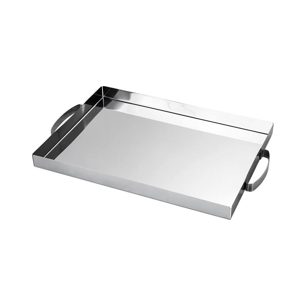 Bandeja Retangular Brinox Bergen Premium 3x28x45cm Aço Inox - 1