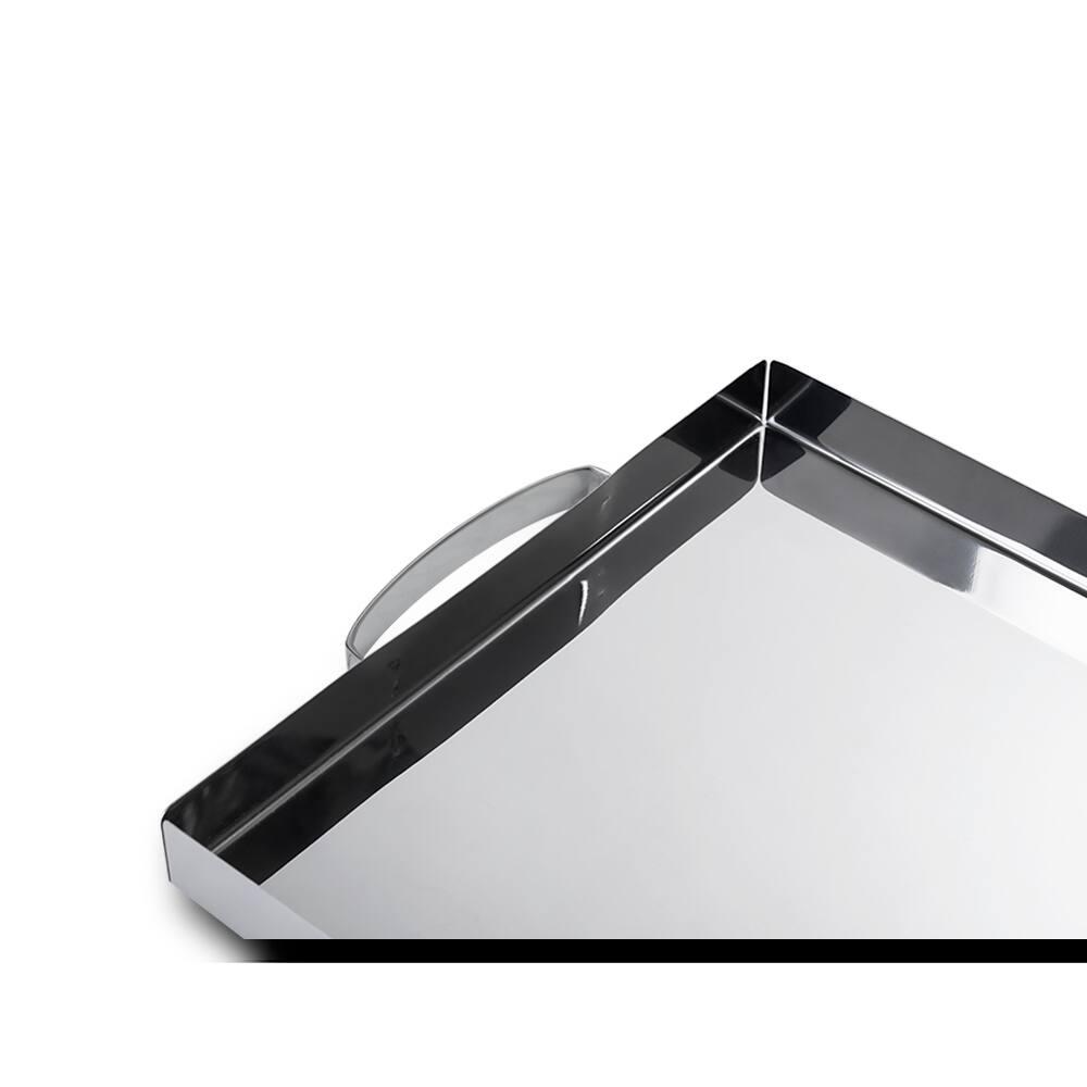 Bandeja Retangular Brinox Bergen Premium 3x28x45cm Aço Inox - 3