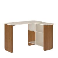 Escrivaninha Artely Nomad Tampo Rotativo Porta de Correr 4 Nichos Off White Cinamomo - 6