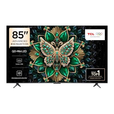 Smart TV 85” 4K TCL 85C6K QD-Mini LED Matte 144Hz Google TV Dolby Vision Atmos