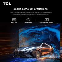 Smart TV 85” 4K TCL 85C6K QD-Mini LED Matte 144Hz Google TV Dolby Vision Atmos - 3