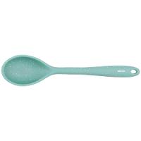 Colher de Silicone Brinox Flex 27,5cm Resiste Alta Temperatura Verde - 1