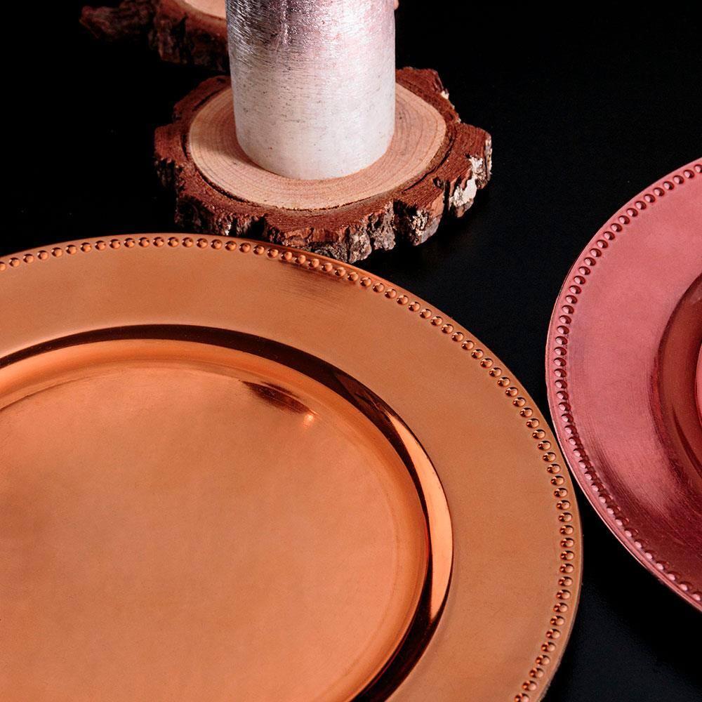 Sousplat de Plástico Wolff Mesa 61024 Dourado - 33 cm - 7