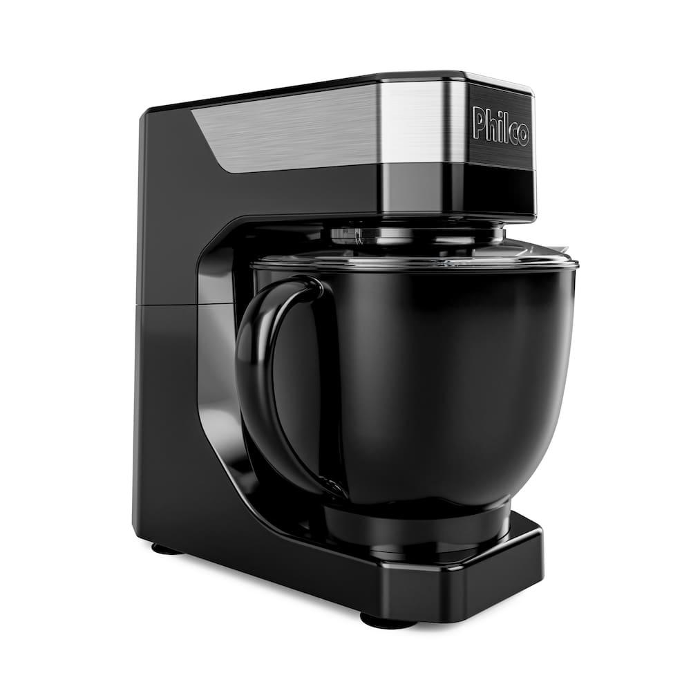 Batedeira Planetária Philco PBP90A 5L 900W Tampa Antirrespingo 12 Velocidades Preta - 1