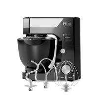 Batedeira Planetária Philco PBP90A 5L 900W Tampa Antirrespingo 12 Velocidades Preta - 5